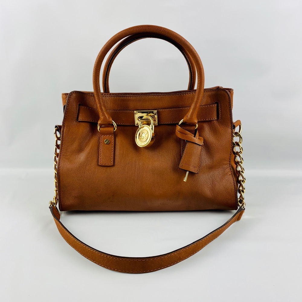 Michael Kors Hamilton Bag Tan